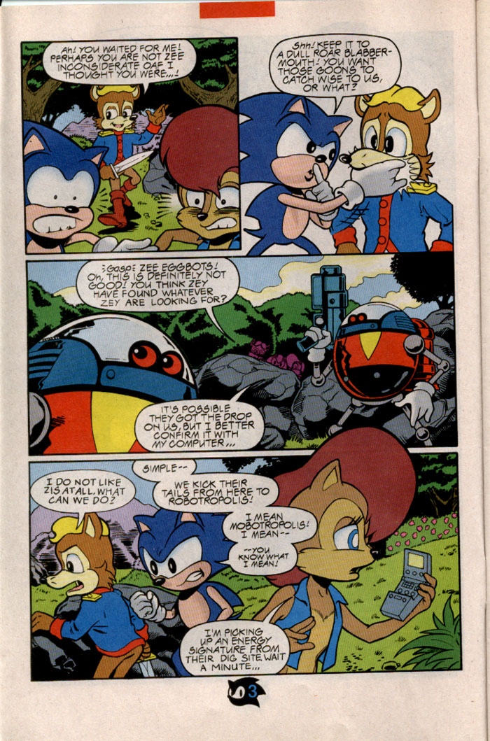 Sonic - Archie Adventure Series February 1998 Page 4